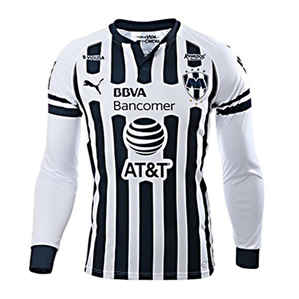 Camiseta Monterrey 1ª ML 2018-2019 Blanco